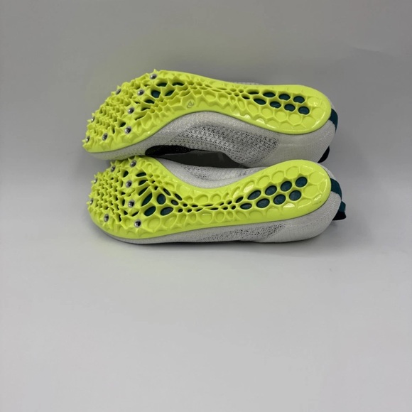 Nike White Black Lime Sprint Spikes - Picture 5 of 5